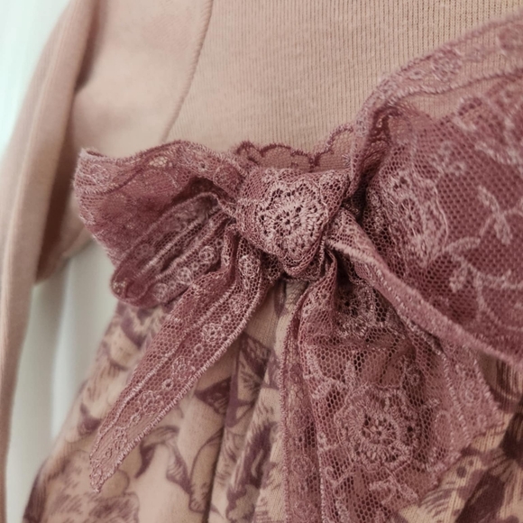 *2 for $10*Little Girls pink and lace dress Truffles Ruffles size 18-24 months - Picture 3 of 5